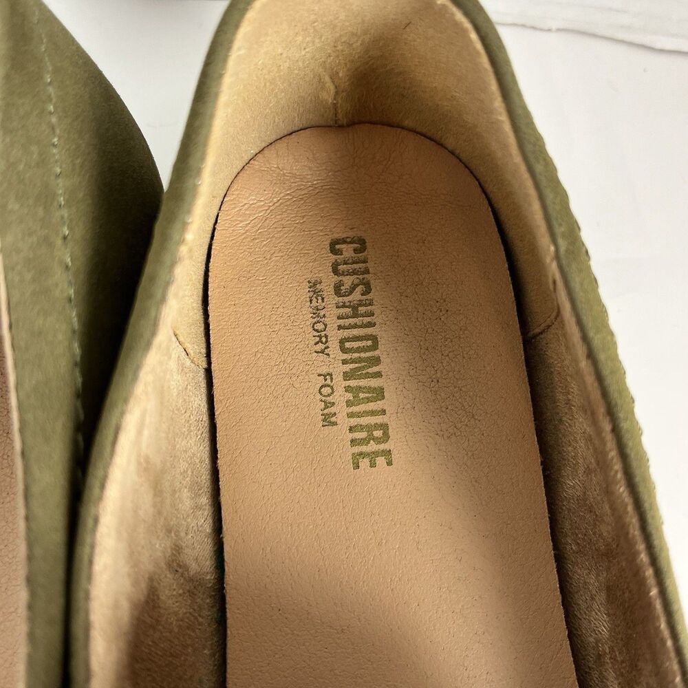 Cushionaire Gramercy Loafers Olive Green Slip On Women Size 11 - Picture 4 of 12